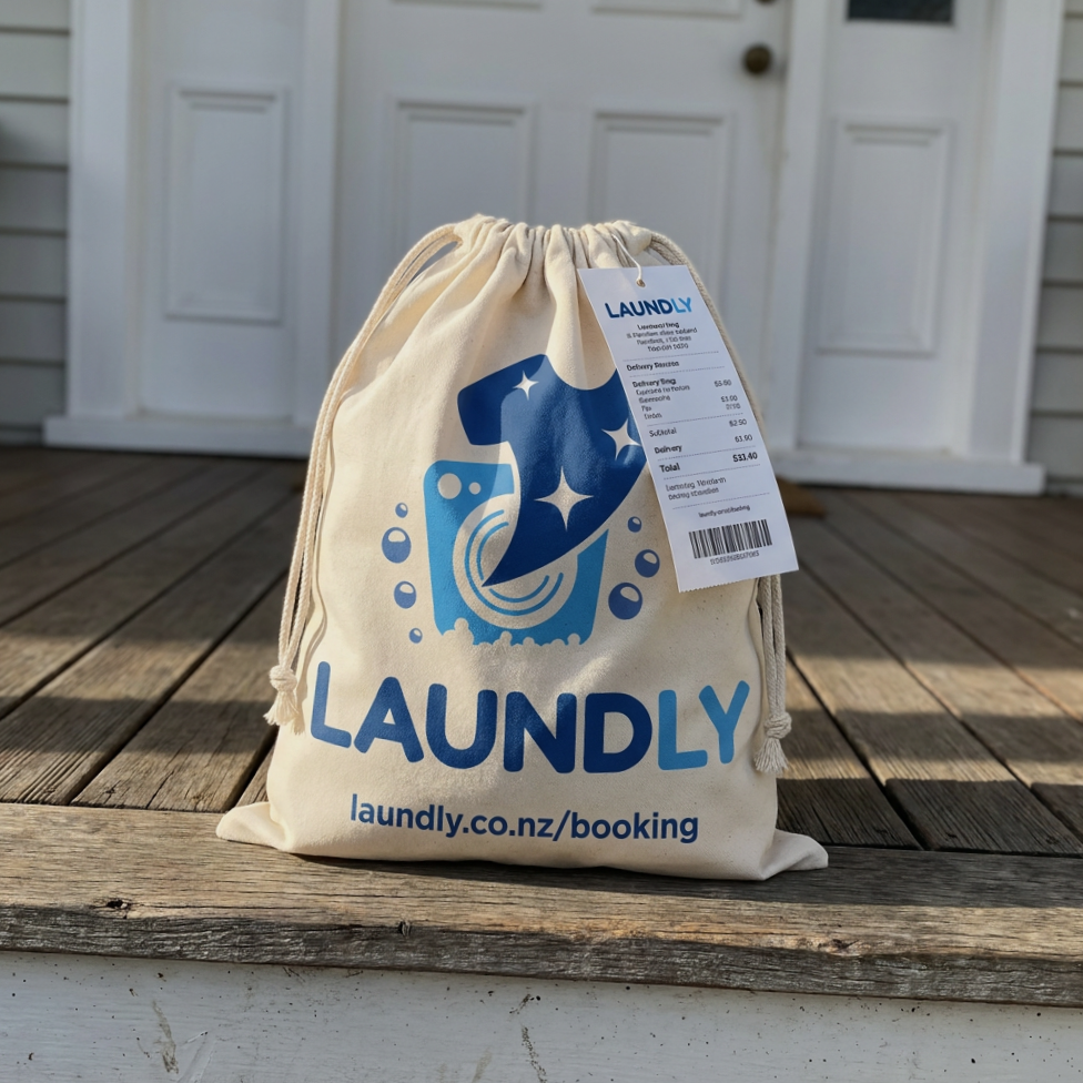Hamilton NZ LAUNDLY Delivered laundry Bag photo