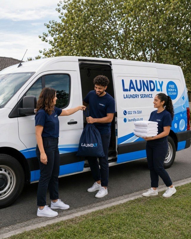 Laundly laundry pickup and delivery in Hamilton — free door-to-door service